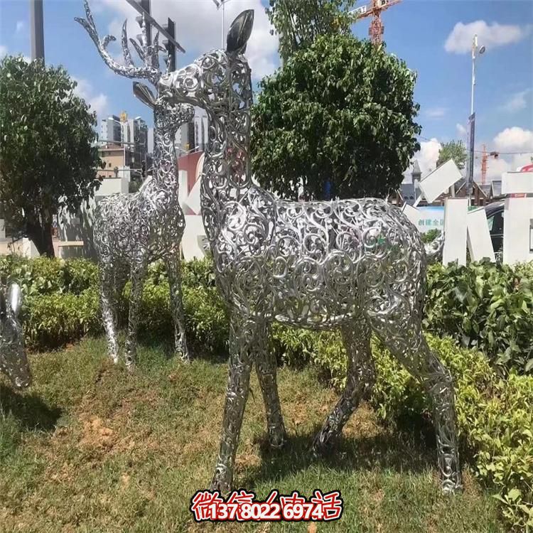 LED梅花鹿雕塑照明，景觀照明設(shè)計(jì)體驗(yàn)
