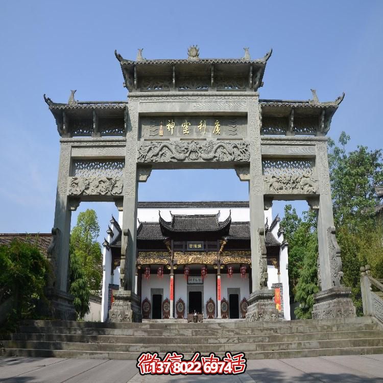 傳承中式文化，體驗大型石雕牌坊與雕塑的魅力