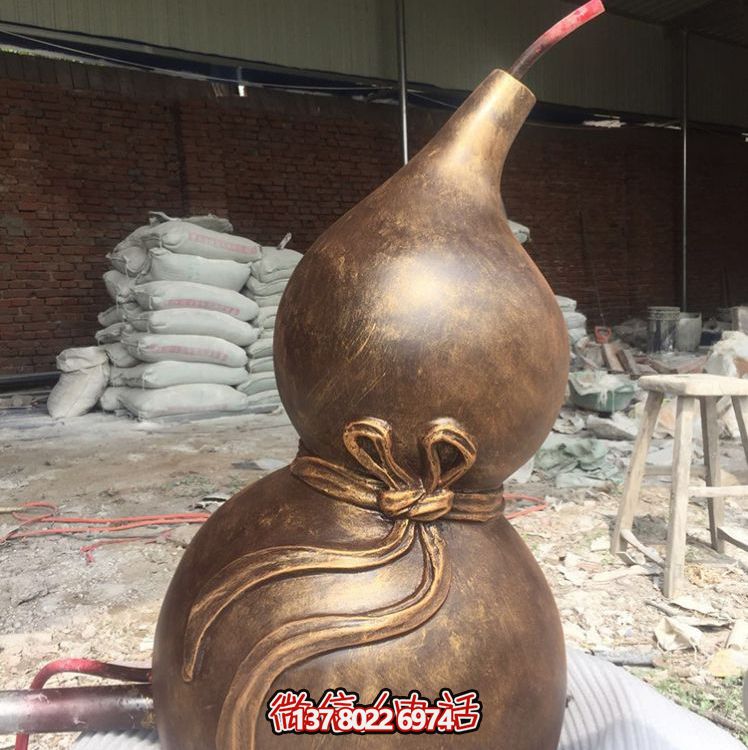 萬(wàn)用銅雕葫蘆，集家居裝飾、鎮(zhèn)宅辟邪、雕塑藝術(shù)于一體