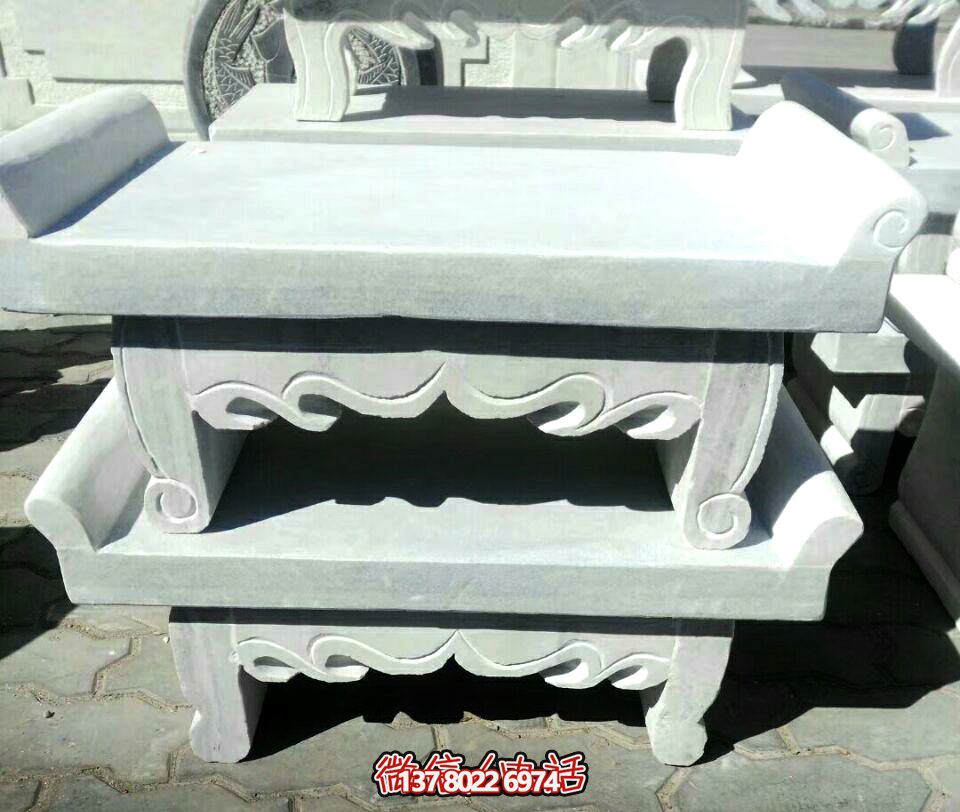 漢白玉佛像供桌，裝點(diǎn)景區(qū)寺院