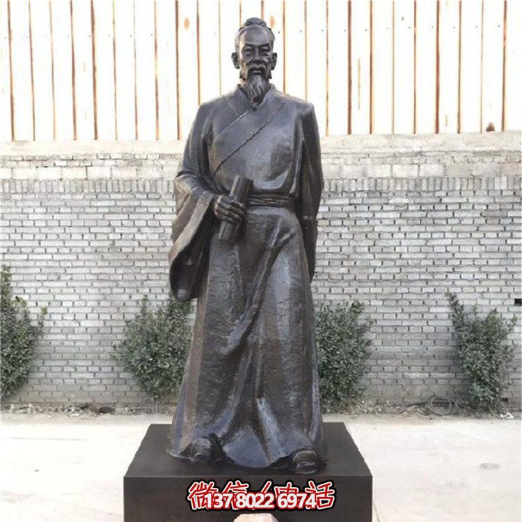 古代人物鑄銅雕塑，讓您感受古代典故的魅力！
